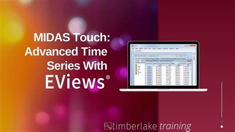 midas eviews|MIDAS Touch: Advanced Time Series with EViews.